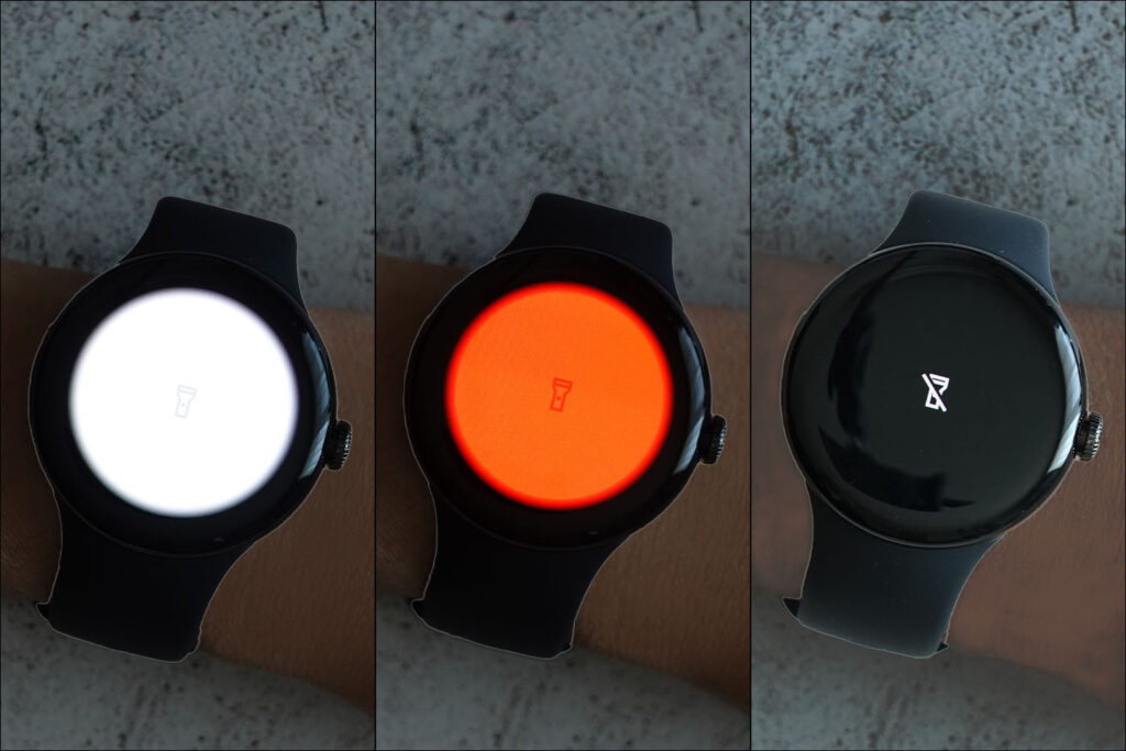 Pixel Watchのライト